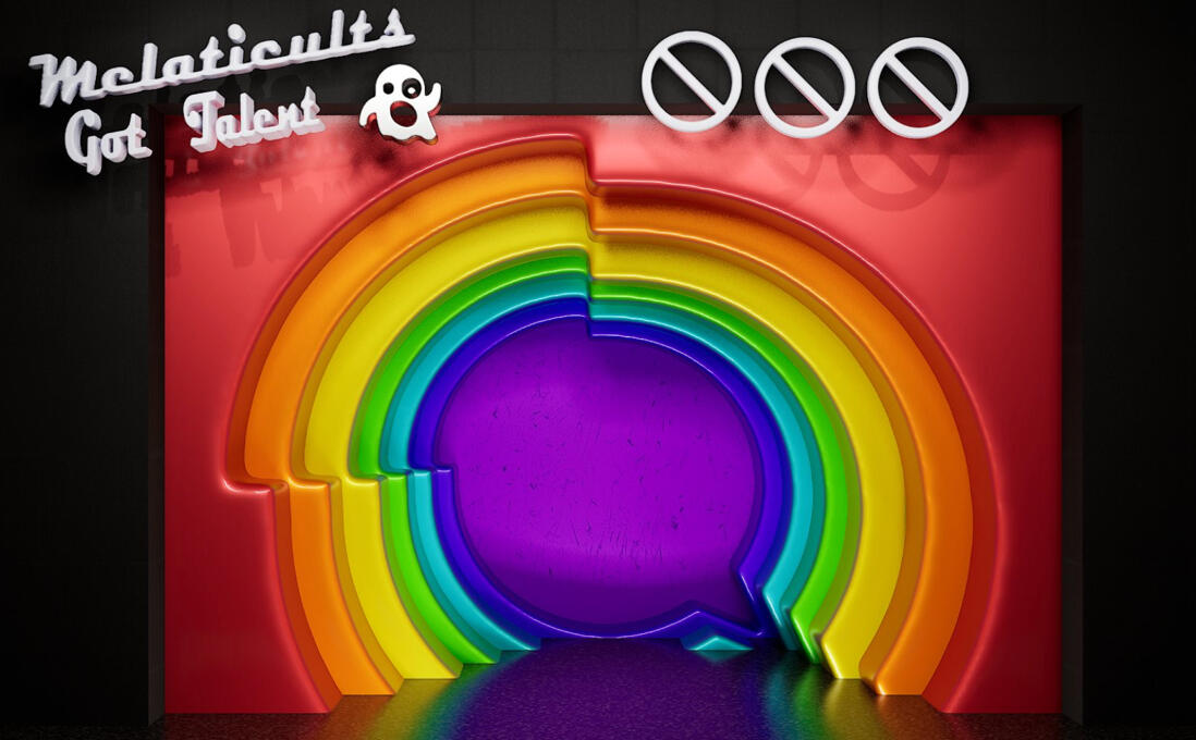 Fan Art Background For Mika Melatika's talent show