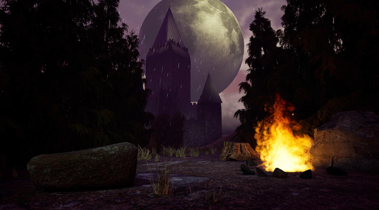 Aethelstan Castle Fan Art Background Video